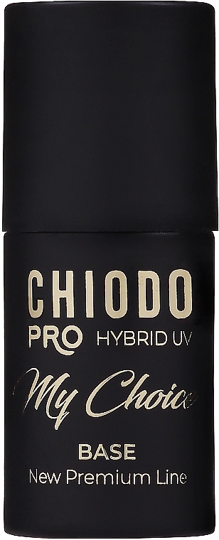 Baza pod lakier hybrydowy - Chiodo Pro My Choice New Premium Line Hybrid UV Base — Zdjęcie N1