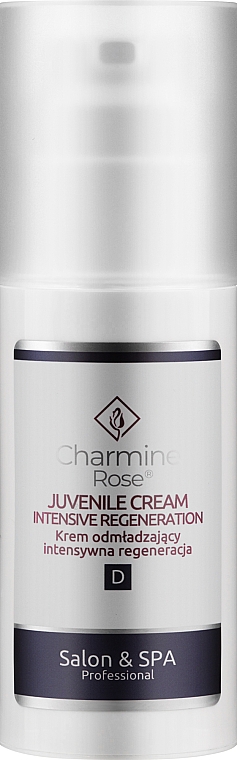 Odmładzający krem do twarzy Intensywna regeneracja - Charmine Rose Juvenile Cream Intensive Regeneration — Zdjęcie N4