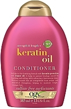 Odżywka przeciw łamliwości włosów - OGX Anti-Breakage Keratin Oil Conditioner — Zdjęcie N1