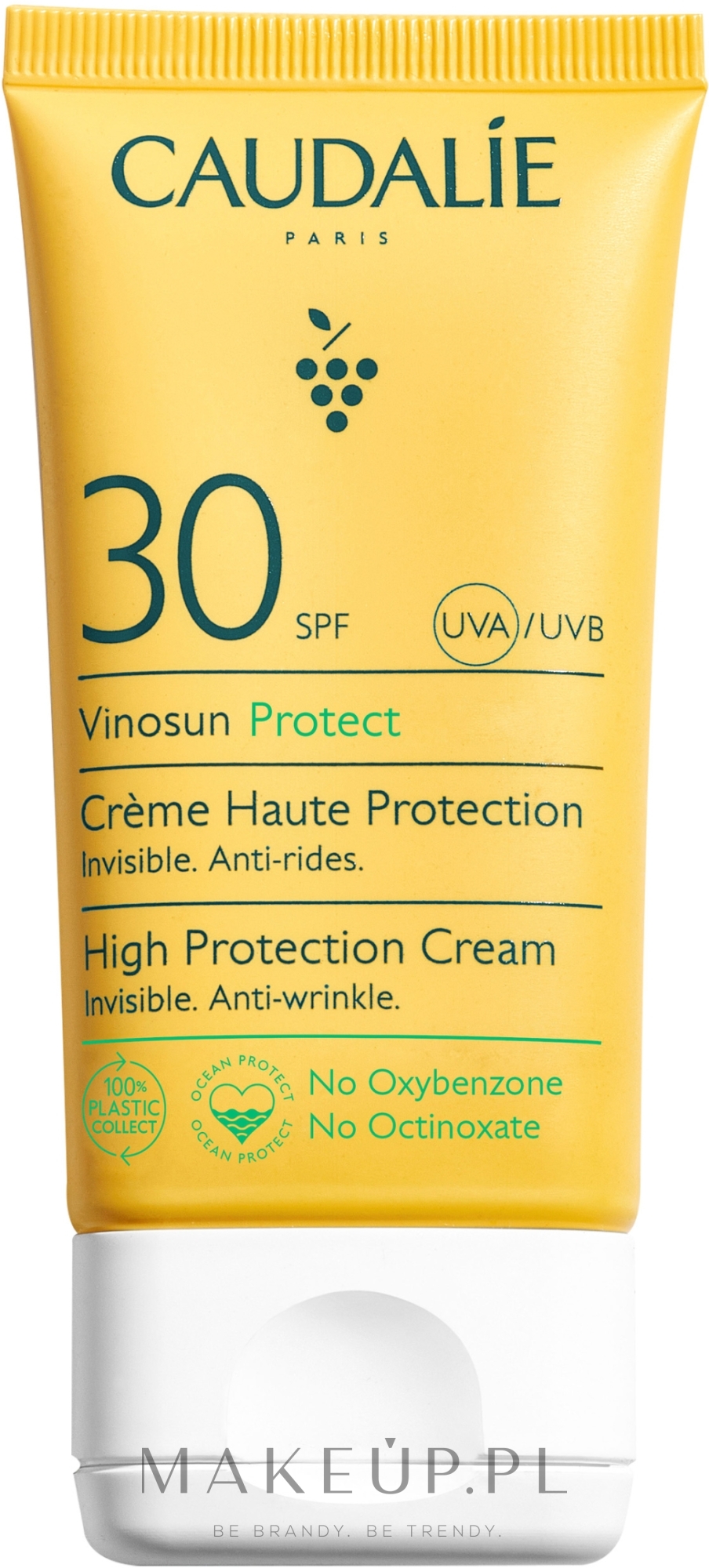 Krem przeciwsłoneczny SPF 30 - Caudalie Vinosun High Protection Cream SPF30 — Zdjęcie 50 ml