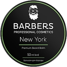 Balsam do brody - Barbers New York Premium Beard Balm — Zdjęcie N1