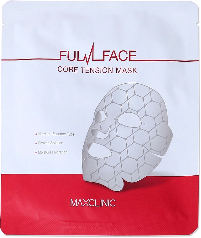 Maska na twarz do zabiegów mikroprądowych - MAXCLINIC Full Face Core Tension Mask — Zdjęcie N1