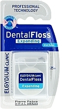 Nić dentystyczna przeciw płytce nazębnej - Elgydium Clinic Dental Floss Expanding Antiplaque — Zdjęcie N2