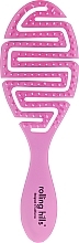 Szczotka do suszenia włosów, różowa - Rolling Hills Quick Dry Brush Maze  — Zdjęcie N2
