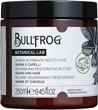 Balsam do brody i włosów - Bullfrog Nourishing Restorative Butter — Zdjęcie N1