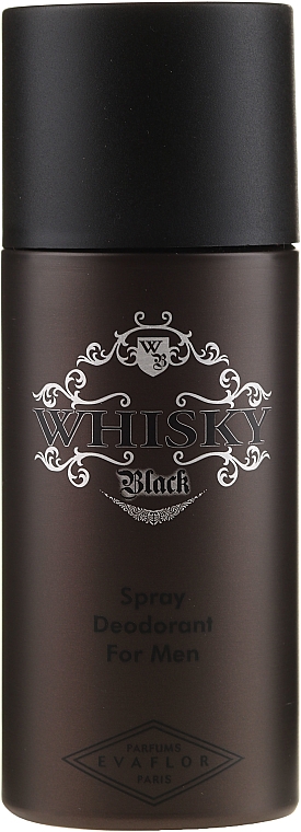Evaflor Whisky Black – Dezodorant dla mężczyzn — Zdjęcie N1