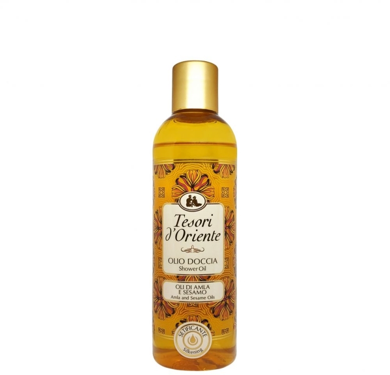 Jedwabisty olejek pod prysznic - Tesori D`Oriente Amla And Sesame Oils Shower Oil — Zdjęcie N1