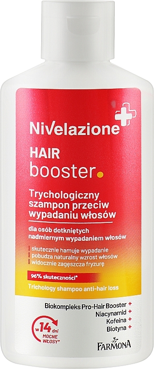 Trychologiczny szampon przeciw wypadaniu włosów - Farmona Nivelazione Hair Booster Trichological Anti-Hair Loss Shampoo