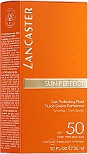 Fluid do twarzy z filtrem przeciwsłonecznym - Lancaster Sun Perfect Sun Perfecting Fluid SPF 50 — Zdjęcie N3