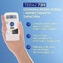 Antyperspirant w sztyfcie - NIVEA Black & White Invisible Silky Smooth — Zdjęcie N3