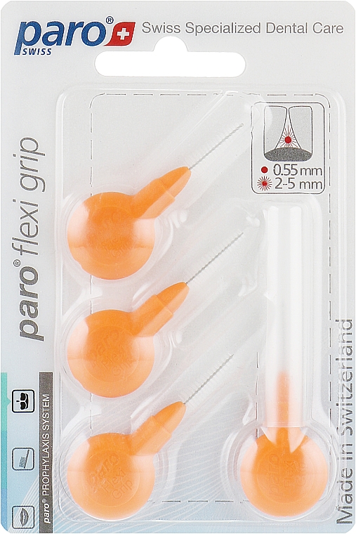 Szczoteczka międzyzębowa, 1,9/5mm - Paro Swiss Flexi-Grip — Zdjęcie N1