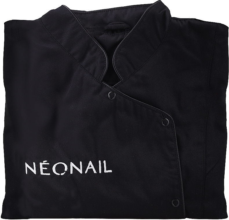 Fartuch fryzjerski, XS, czarny - NeoNail Professional NeoNail Apron Black — Zdjęcie N1