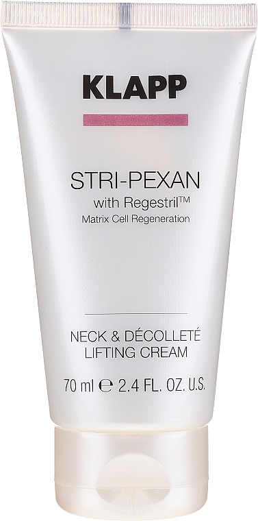 Liftingujący krem ​​przeciwzmarszczkowy na szyję i dekolt - Klapp Stri-PeXan Neck & Decollete Lifting Cream — Zdjęcie N3