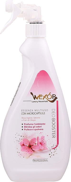 PRZECENA! Odświeżacz-wzmacniacz aromatu - Wexor Deo Booster Rose * — Zdjęcie N2