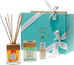 Zestaw - Acqua Dell'Elba Home Fragrances Brezza Di Mare & Natale (diffuser/2x100ml + room/spray/15ml) — Zdjęcie N1