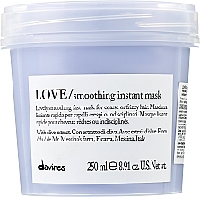 Ekspresowa maska wygładzająca przeciw puszeniu się włosów - Davines Love Smoothing Instant Mask — Zdjęcie N3