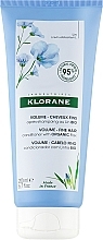 Kup Odżywka zwiększająca objętość włosów z organicznym ekstraktem z lnu - Klorane Volume -Fine Hair with Organic Flax