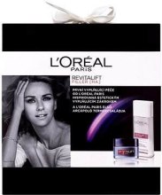 Kup Zestaw - L'Oreal Paris Gift Set RevitaLift Filler (cr/50ml + micellar/200ml)