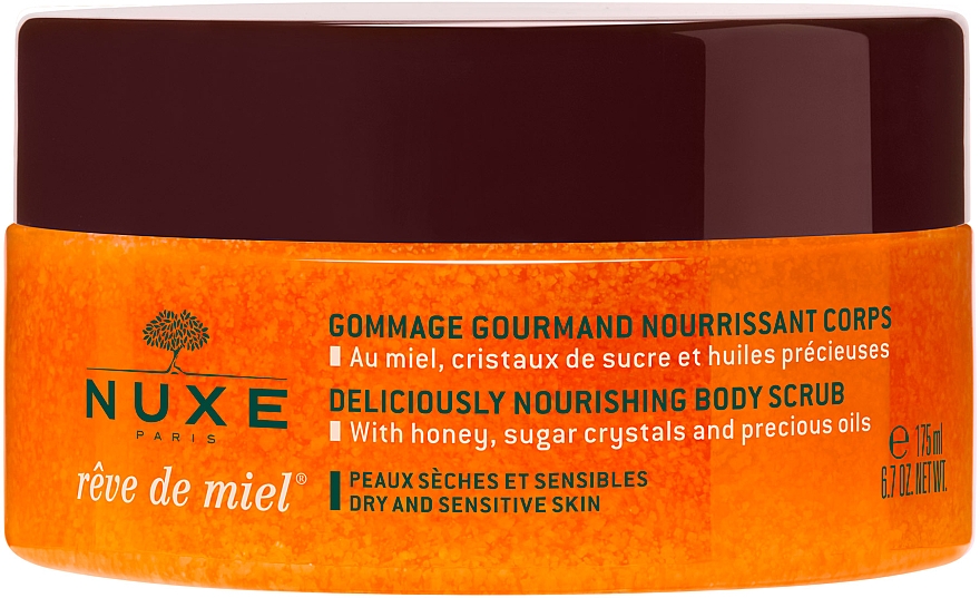 Peeling do ciała - Nuxe Reve de Miel Deliciously Nourishing Body Scrub — Zdjęcie N1