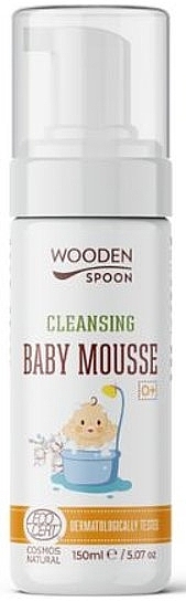 Pianka oczyszczająca dla dzieci - Wooden Spoon Cleansing Baby Mousse — Zdjęcie N1