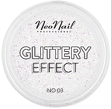Pyłek do stylizacji paznokci - NeoNail Professional Glittery Effect — Zdjęcie N1