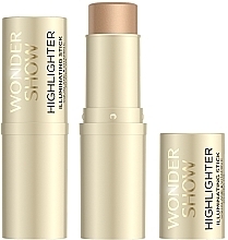 Bronzer do twarzy w sztyfcie - Eveline Cosmetics Wonder Show Bronzer Contouring Stick — Zdjęcie N2