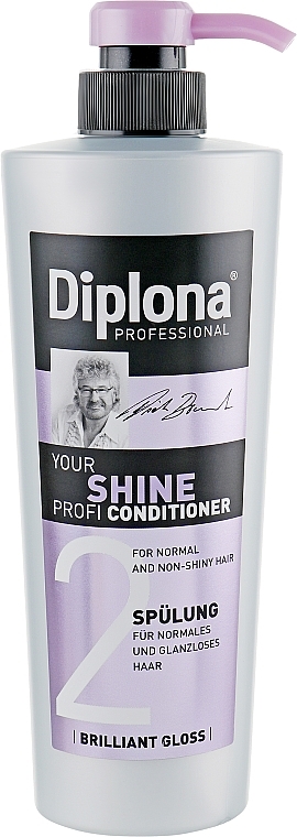 Odżywka do włosów bez spłukiwania Twój profesjonalny blask - Diplona Professional Your Shine Profi