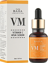 Serum do twarzy Witamina C, kwas ferulowy i witamina E - Cos De BAHA Vitamin C MSM Serum — Zdjęcie N2
