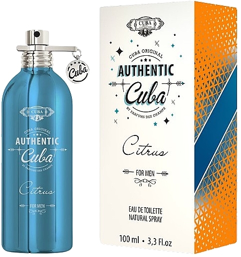 PREZENT! Cuba Authentic Citrus - Woda toaletowa — Zdjęcie N1