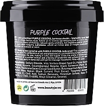 PRZECENA! Peeling do ciała Fioletowy koktajl - Beauty Jar Purple Cocktail Body Scrub * — Zdjęcie N2