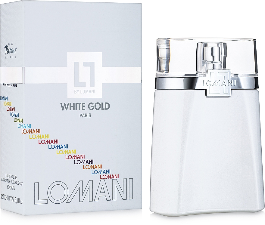 Parfums Parour Lomani White Gold - Woda toaletowa — Zdjęcie N2