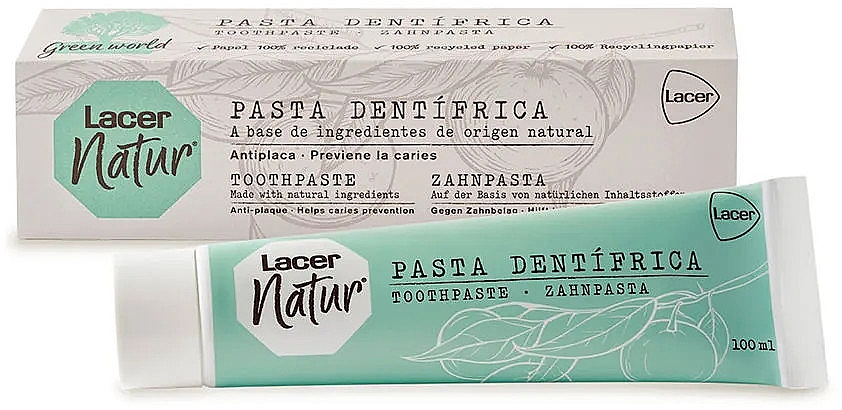 Pasta do zębów - Lacer Natur Toothpaste — Zdjęcie N1