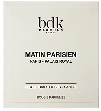Kup Świeca zapachowa w szkle - BDK Parfums Matin Parisien Scented Candle