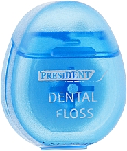 Zestaw ortodontyczny, niebieska szczoteczka - PresiDENT (toothpaste 20 ml + toothbrush 1szt. + d/s/brush 4 szt. + single brush 1szt. + wax 1 szt. + dental floss 1 szt. + penal) — Zdjęcie N4