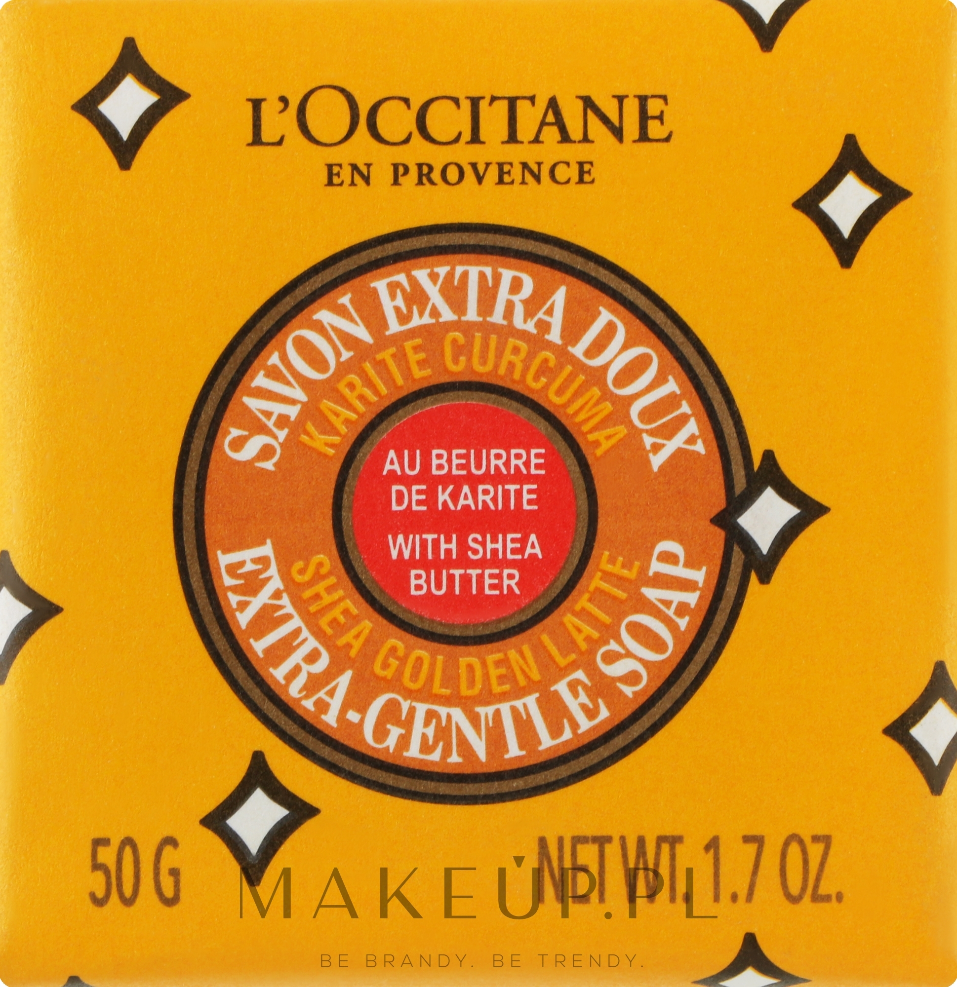 Mydło - L'occitane Karite Curcuma Extra Gentle Soap — Zdjęcie 50 g