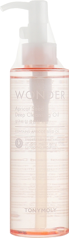 Olejek do twarzy - Tony Moly Wonder Apricot Seed Deep Cleansing Oil