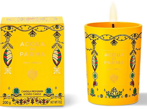 Świeca zapachowa - Acqua di Parma Neve Fresca Candle Limited Edition — Zdjęcie N1