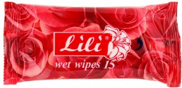 Kup Chusteczki nawilżane o zapachu róży - Lili 