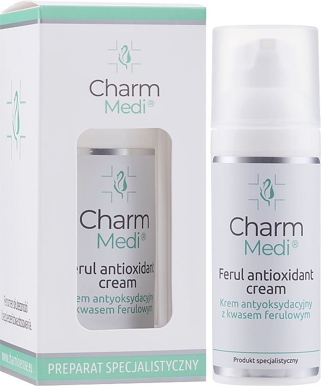 Antyoksydacyjny krem do twarzy z kwasem ferulowym - Charmine Rose Charm Medi Ferul Antioxidant Cream — Zdjęcie N2