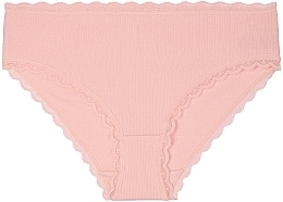 Damskie majtki bikini, 1-częściowe, kolor brzoskwiniowy - Moraj — Zdjęcie N1