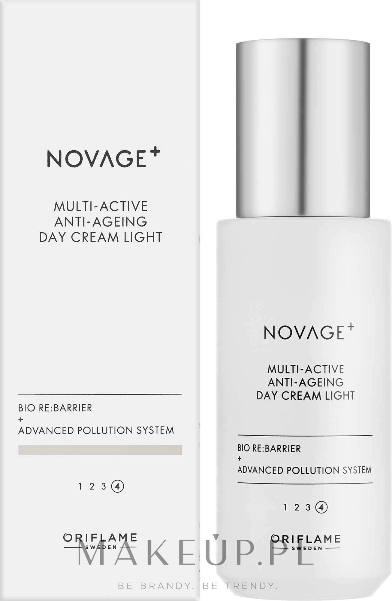Multiaktywny lekki krem przeciwstarzeniowy na dzień - Oriflame Novage+ Multi-Active Anti-Ageing Day Cream Light — Zdjęcie 50 ml