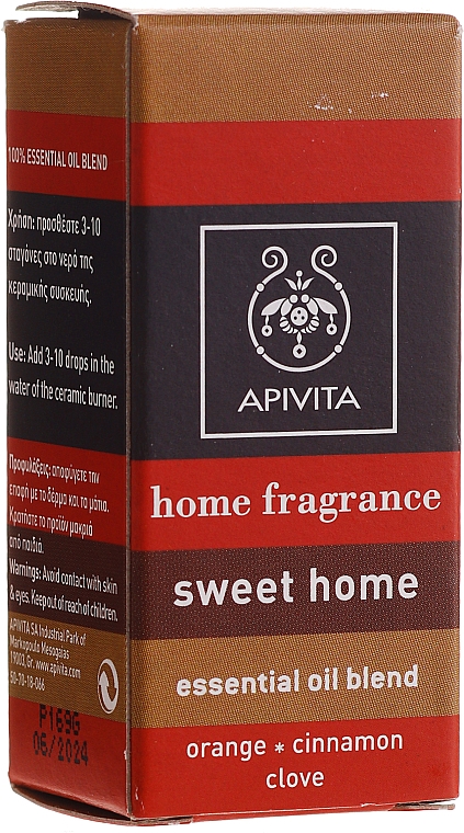 Kompozycja olejków eterycznych Przytulny dworek - Apivita Aromatherapy Home Fragrance — Zdjęcie N1