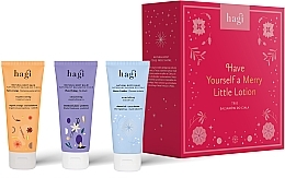 Zestaw - Hagi Have A Yourself A Merry Little Lotion (b/balm//3x75ml) — Zdjęcie N1