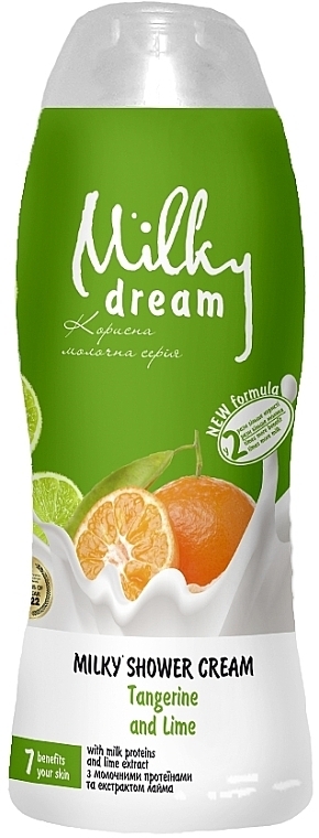 Krem-żel pod prysznic Mandarynka i limonka - Milky Dream Cream Gel — Zdjęcie N1