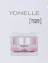 PREZENT! Przeciwzmarszczkowy krem odżywczy pod oczy - Yonelle Infusion Anti-Wrinkle Rich Eye Cream (próbka) — Zdjęcie N1