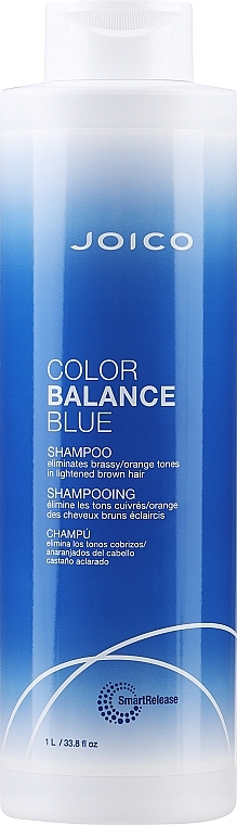 Szampon do włosów w odcieniach jasnego brązu - Joico Color Balance Blue Shampoo — Zdjęcie N2