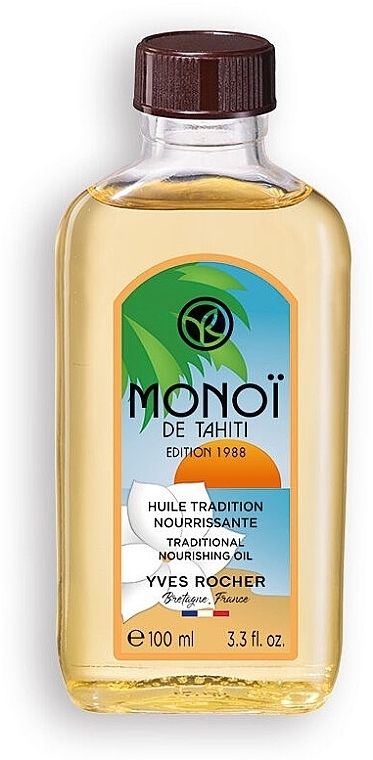 Olejek do ciała i włosów - Yves Rocher Monoi Traditional Nourishing Oil — Zdjęcie N3