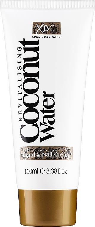 Krem do rąk i paznokci z wodą kokosową - Xpel Marketing Ltd Coconut Water Hand & Nail Cream — Zdjęcie N1