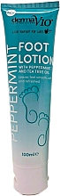 Kup Nawilżający lotion do stóp z miętą - Derma V10 Moisturising Foot Lotion Peppermint Tea Tree Oil Menthol