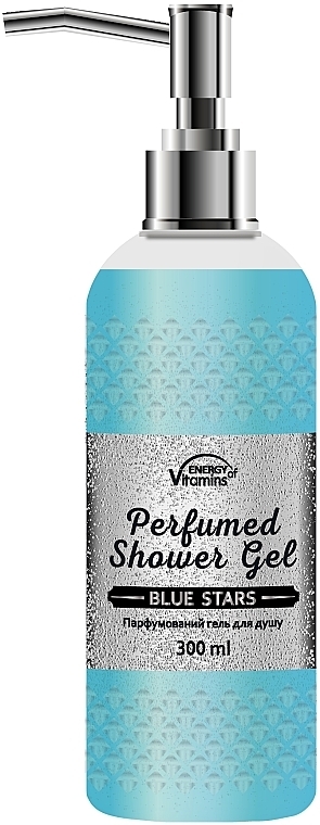 Perfumowany żel pod prysznic - Energy of Vitamins Perfumed Blue Stars — Zdjęcie N1